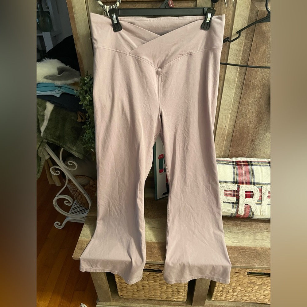 PINK Victoria's Secret dusty purple leggings XL❤️❤️❤️